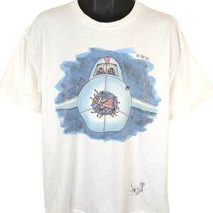 The Far Side Christmas T Shirt Mens Size XL Vintage 80s Santa Claus Cartoon